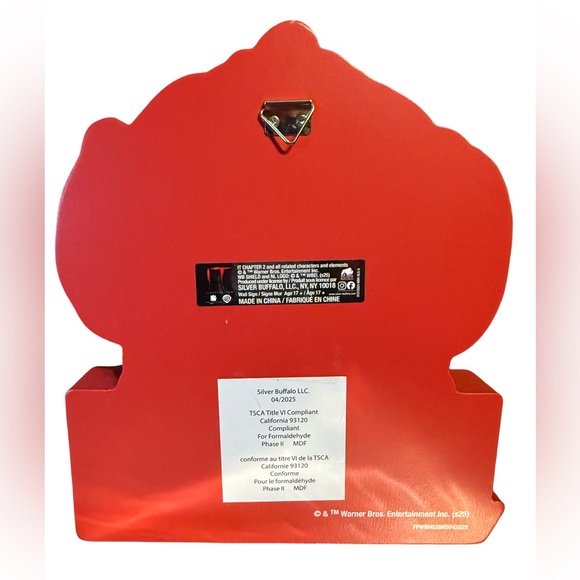 Pennywise IT Chapter 2 NWT Clown Halloween Mug & “Welcome to Derry” Plaque Set - Picture 4 of 7